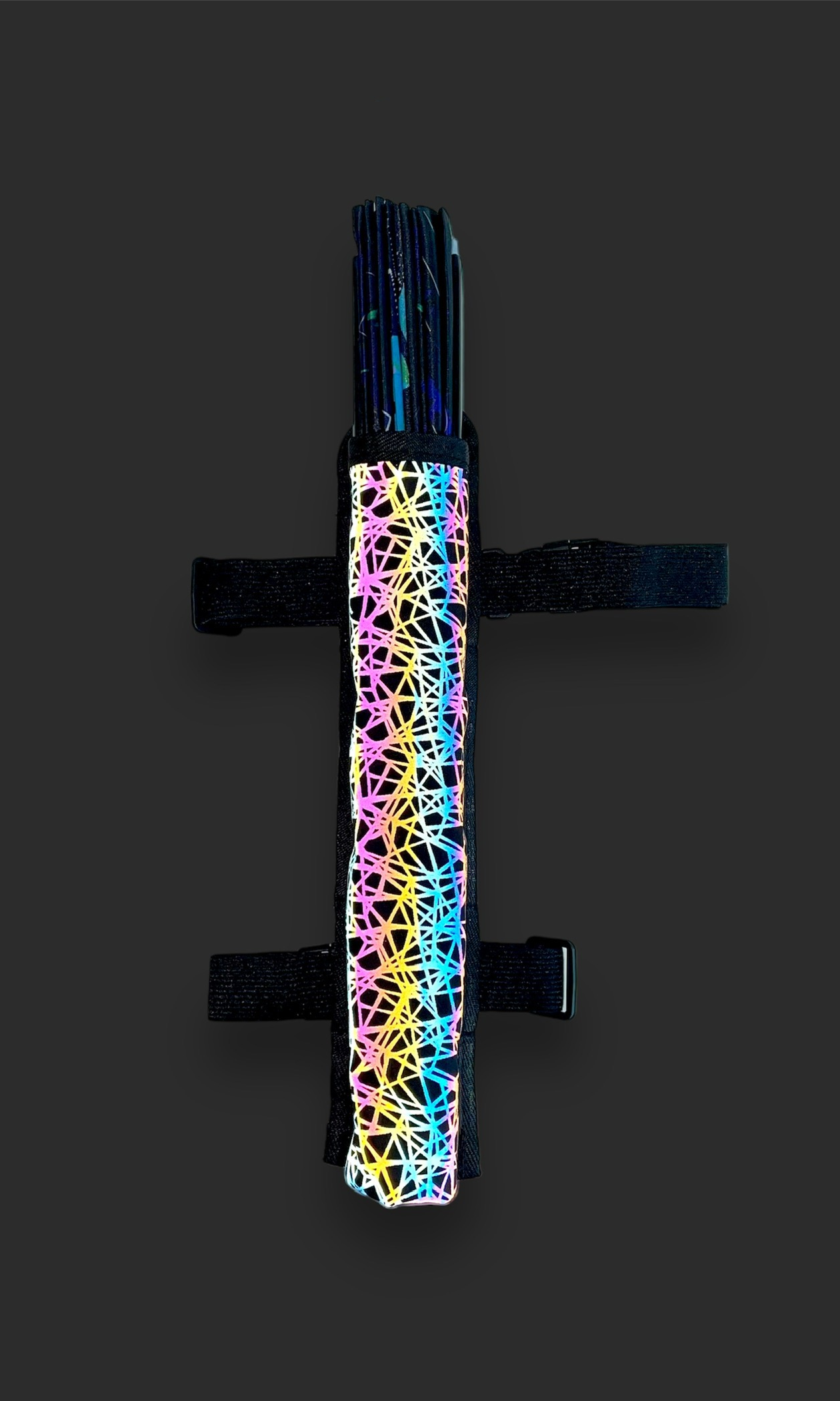 Flash-reflective-fan-holster-colorful