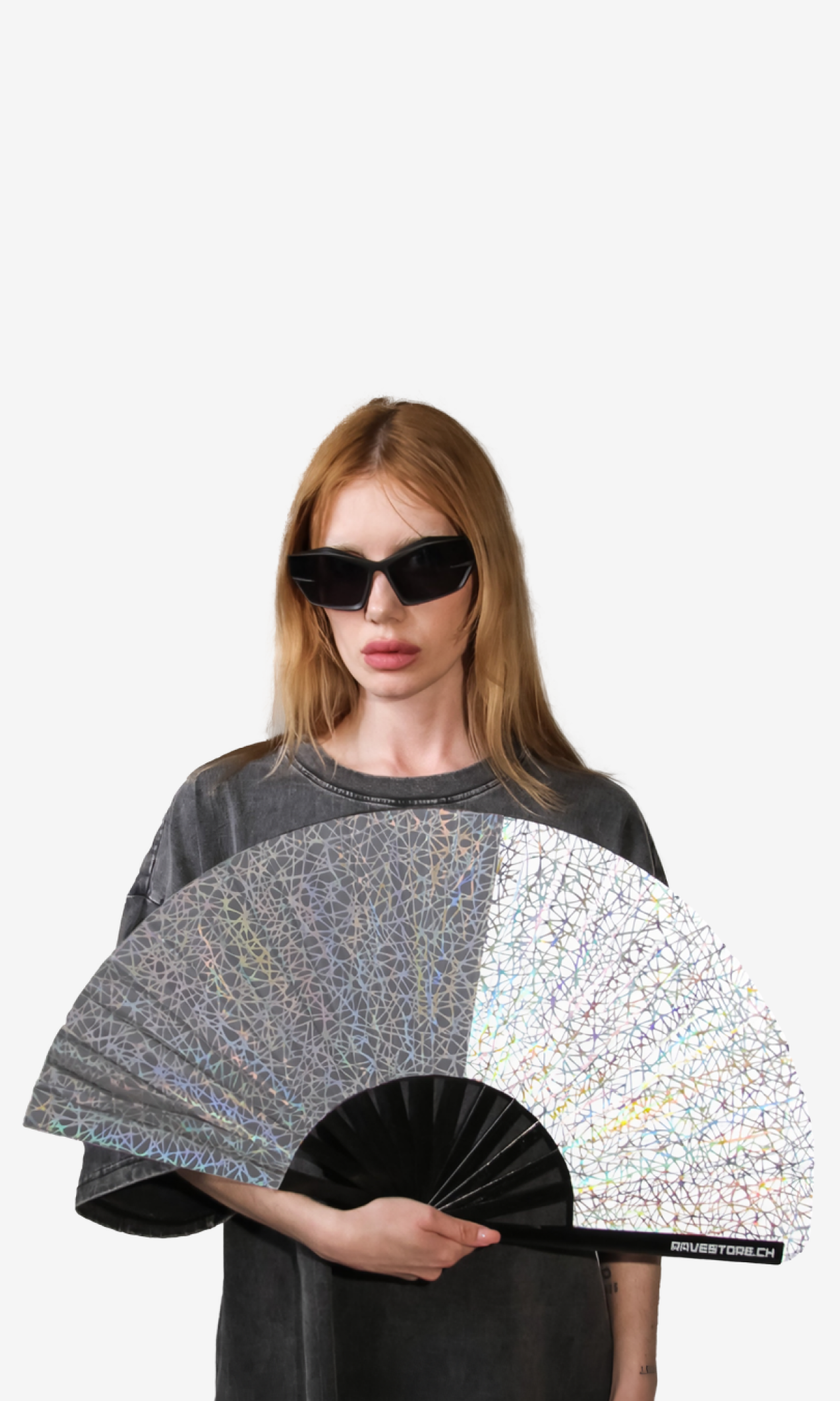 Flash-reflective-rave-fan-grey-female