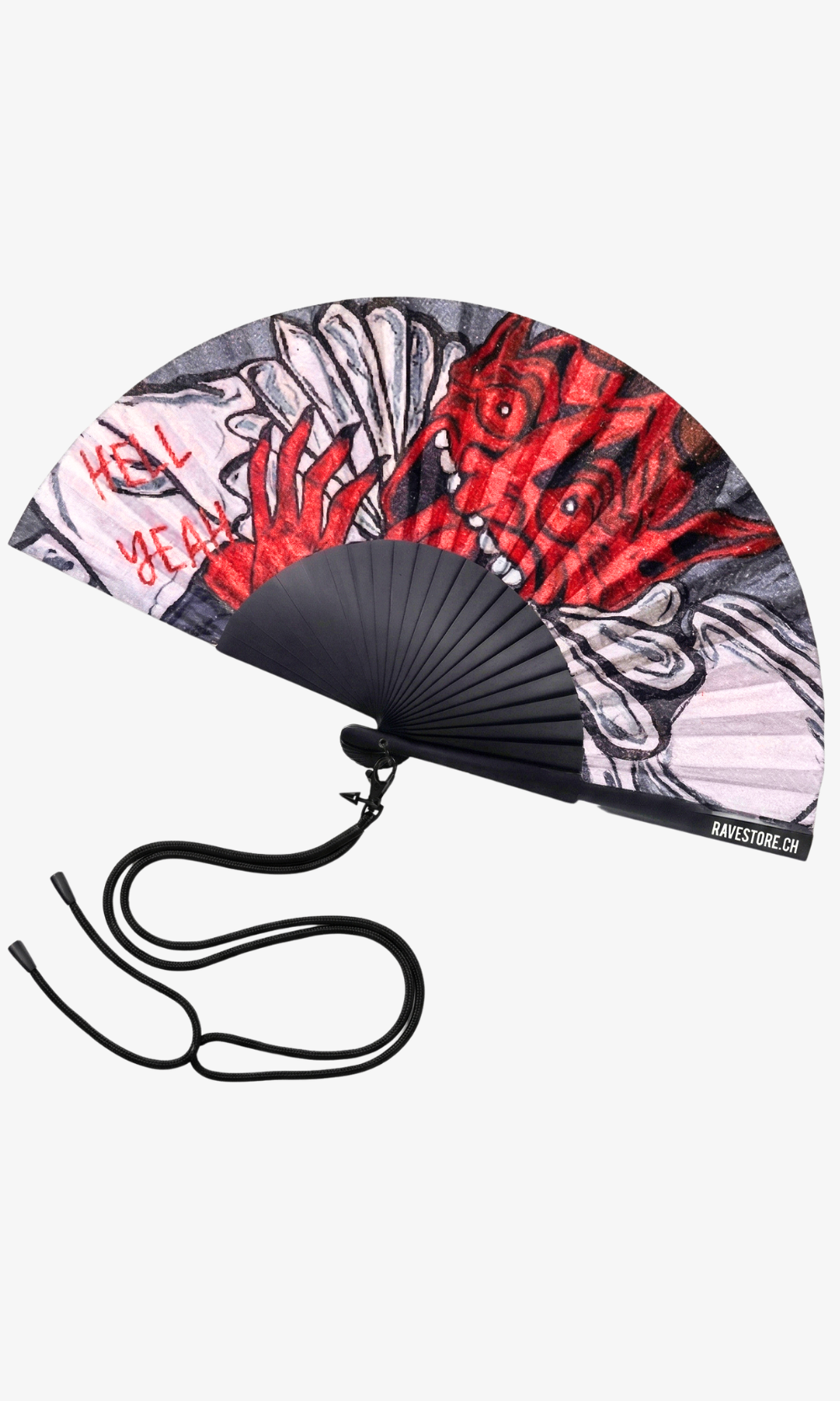 Hell Yeah hand fan