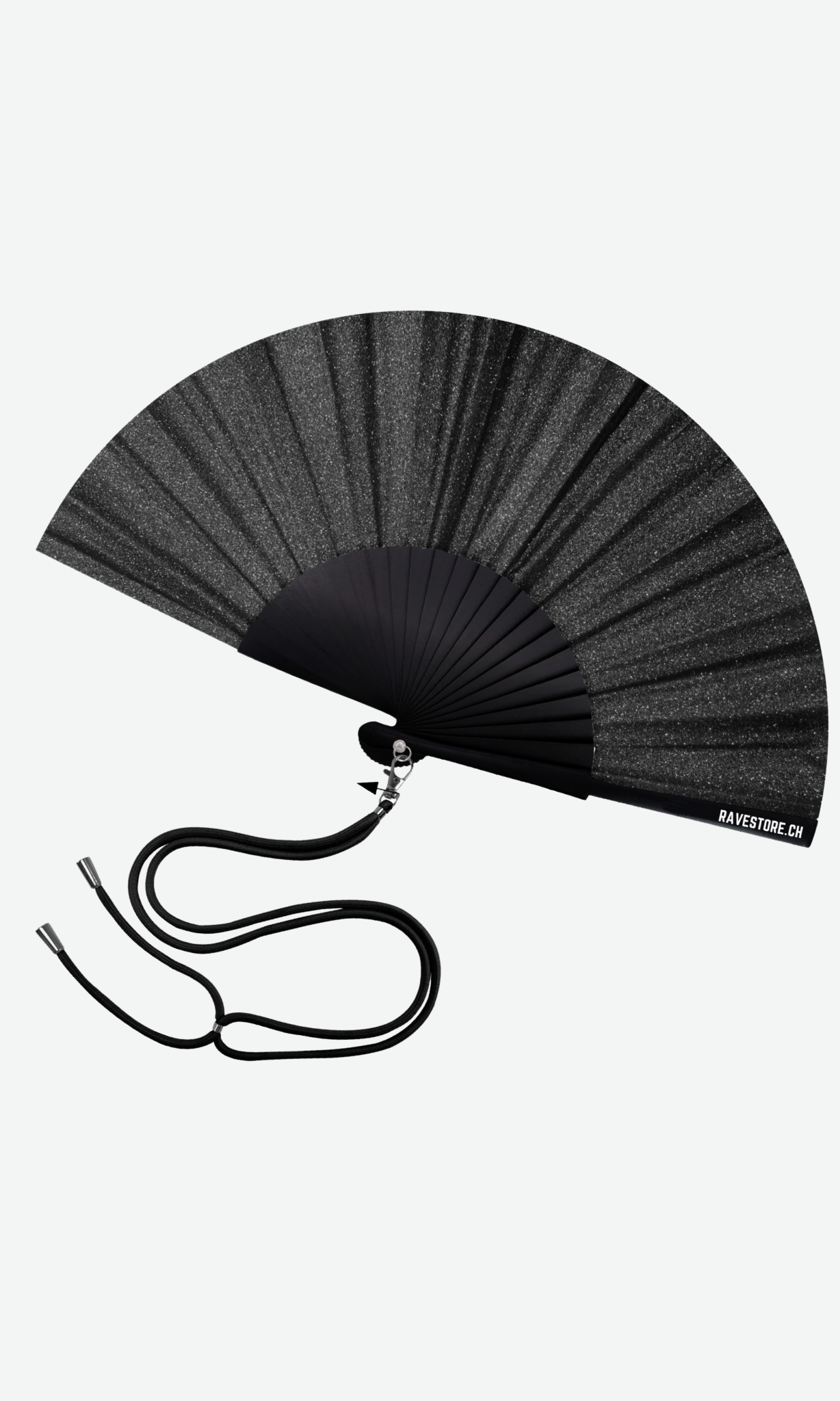 Glitter Fan Rope BLACK