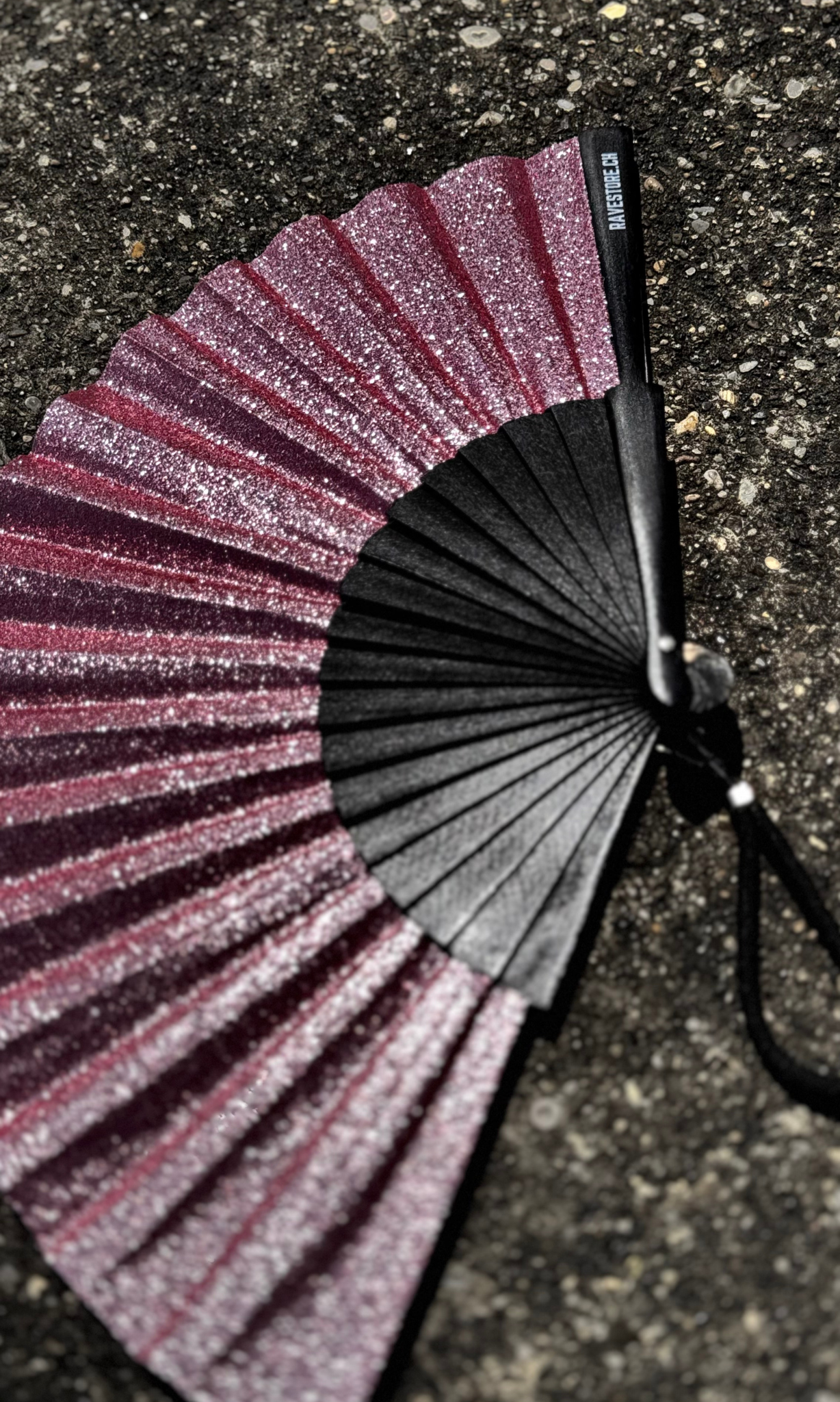 Glitter Fan Rope PINK