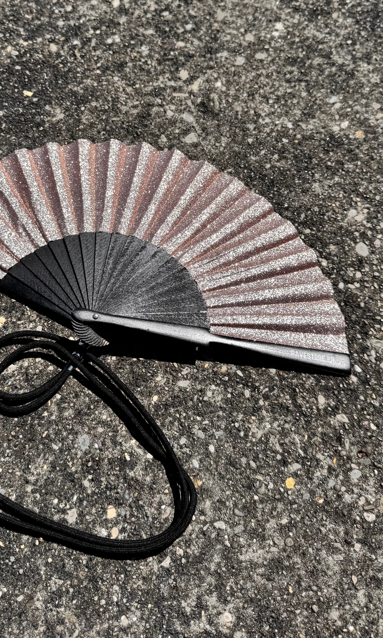 Glitter Fan Rope CHAMPAGNE